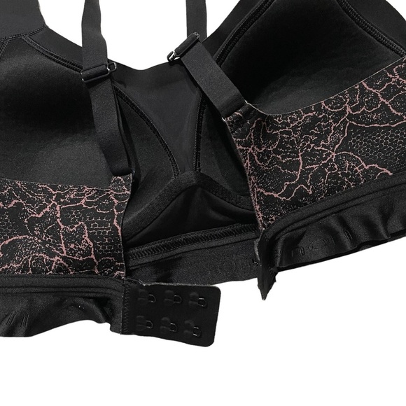 lululemon Fine Form Bra Ultra Lacescape Rose Black - Picture 12 of 16